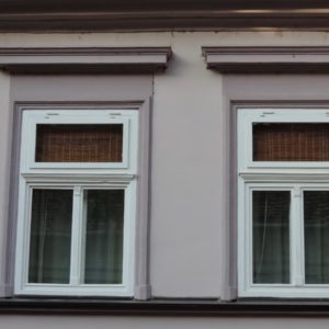 Огнеупорное окно с подоконником / серия FRM1000