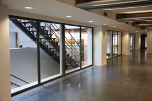 Противопожарный алюминиевый витраж E45 / серия FRM7117